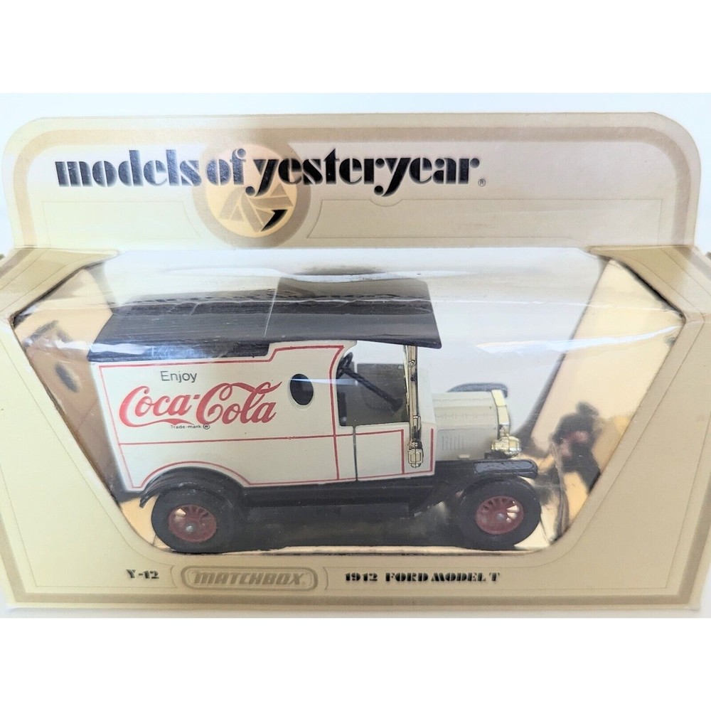 Matchbox Models of Yesteryear Y12-3 1912 Model T Ford Van "Enjoy Coca-Cola